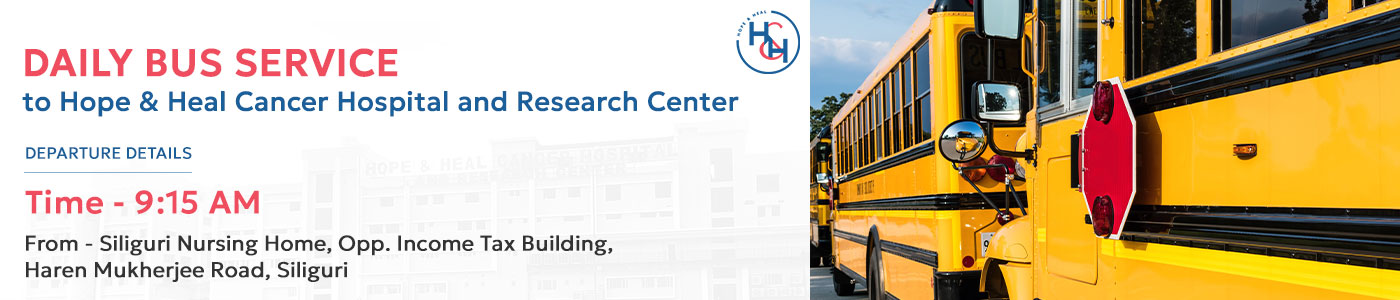 Daily Bus Service to Hope & Heal Cancer Hospital & Research Center